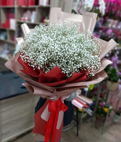 Букет цветов из: Гипсофила в Сулаке