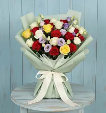 Букет цветов из:  Розы в Сулаке