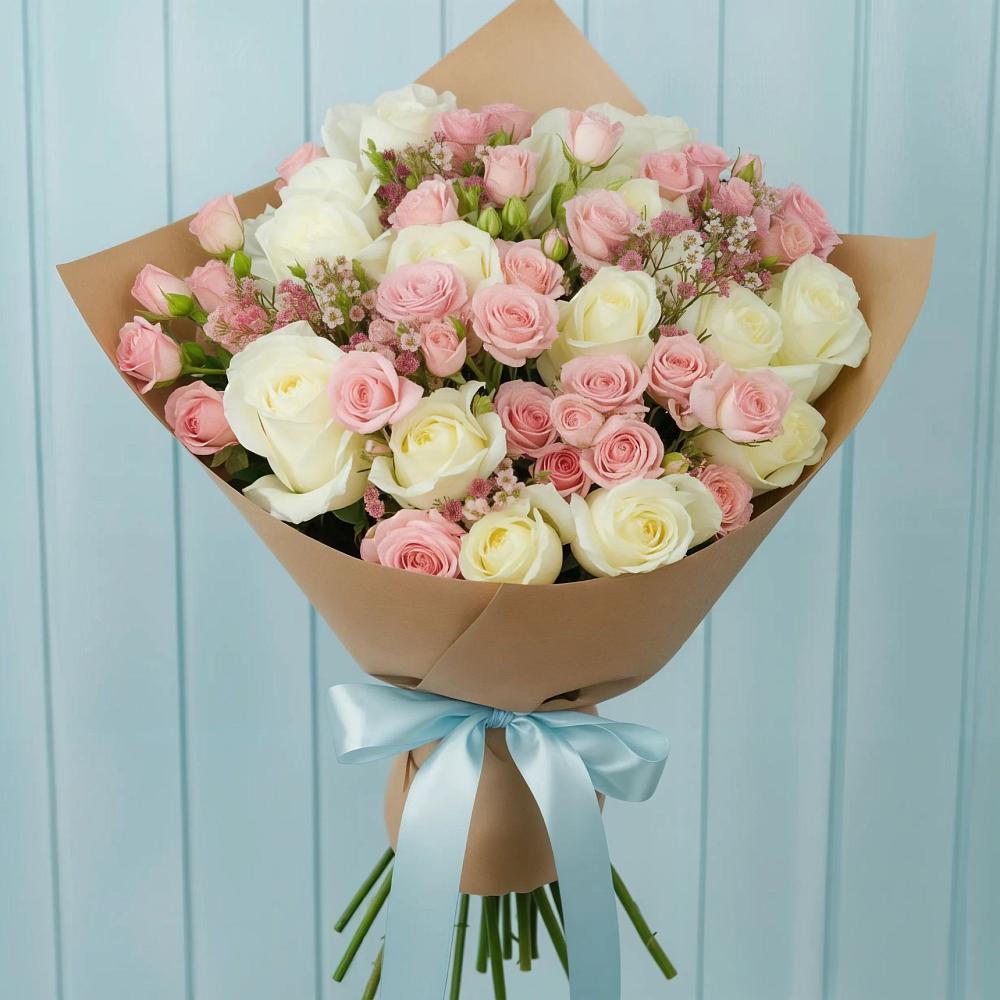 Букет цветов из: Розы в Сулаке