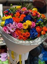 Букет цветов из:  Розы и Хризантемы #REPLACE_PRED# Сулаке