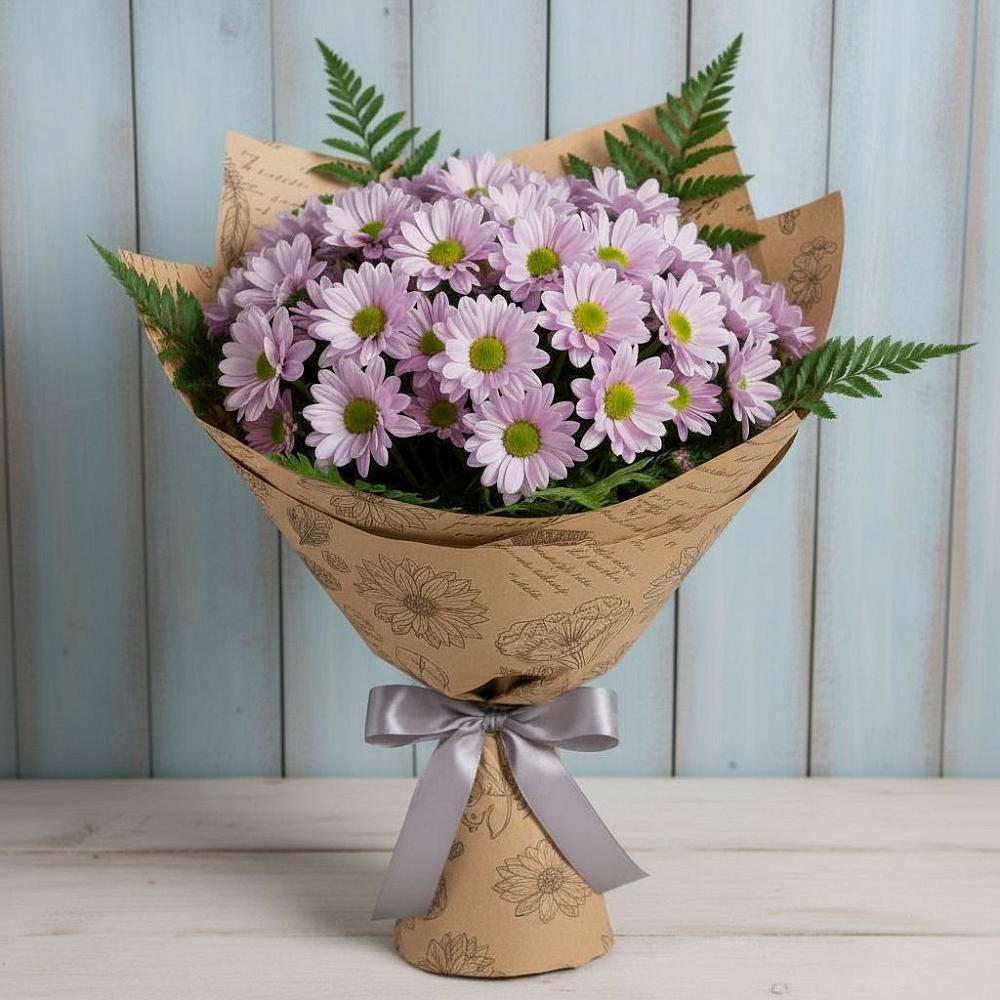 Букет цветов из: Хризантемы в Сулаке