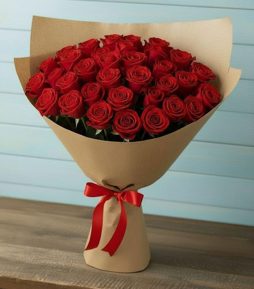 Букет Красные розы Милано в Сулаке
