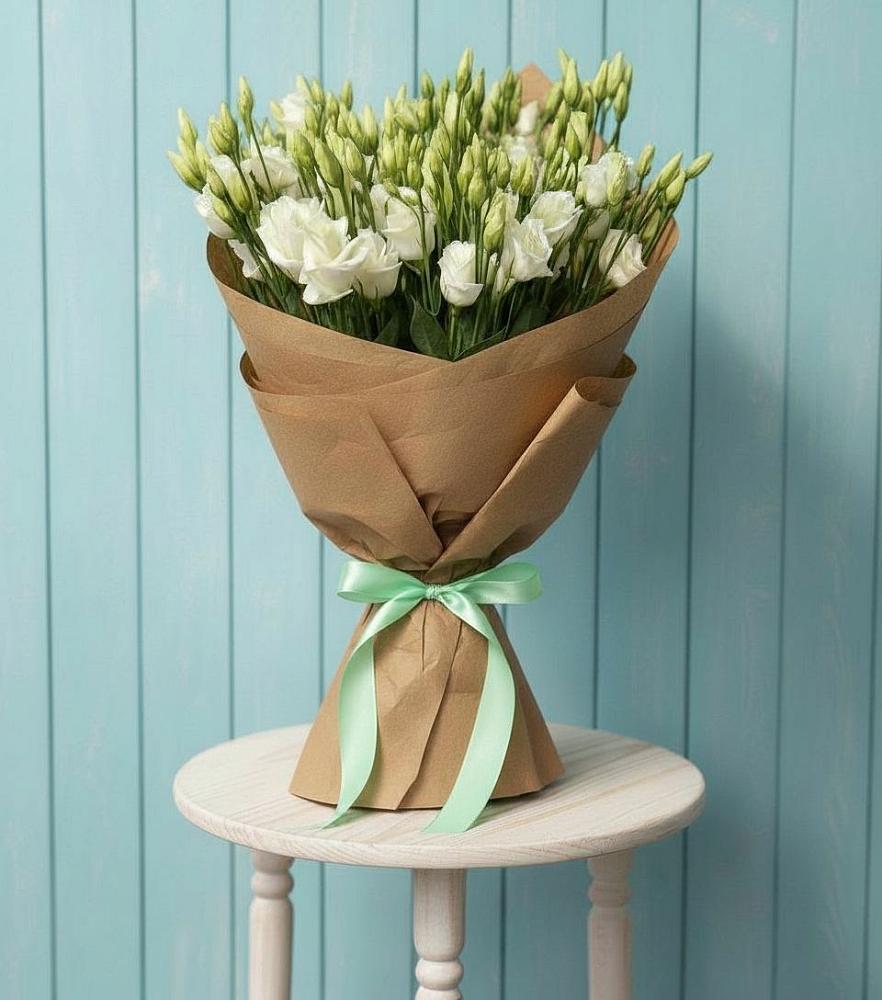 Букет цветов из: Лизиантусы в Сулаке