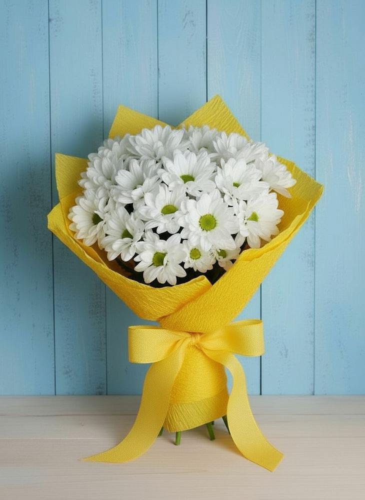 Букет цветов из: Хризантемы в Сулаке