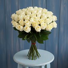 Букет 51 Белая роза Эдлесс Лав #REPLACE_PRED# Сулаке