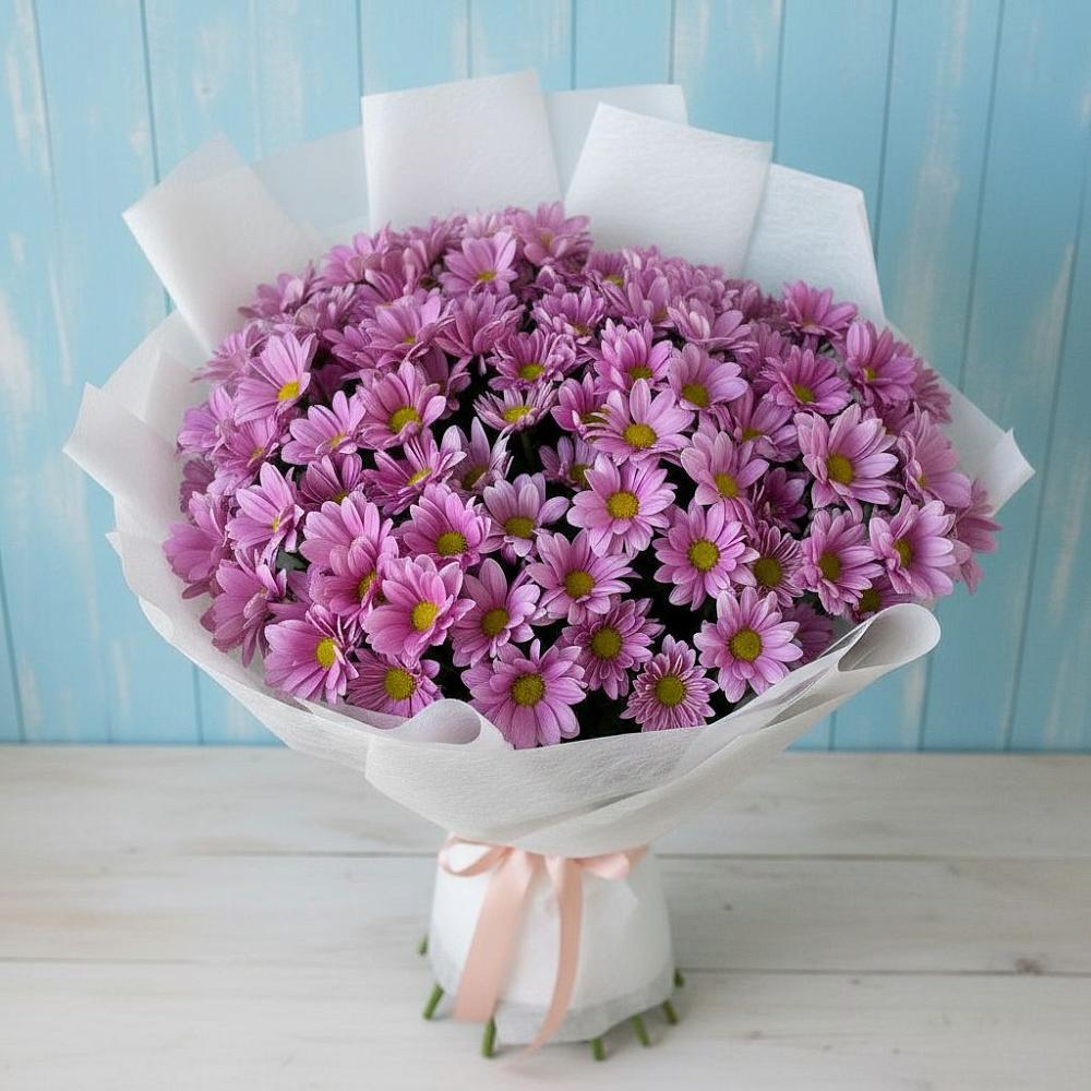 Букет цветов из: Хризантемы в Сулаке