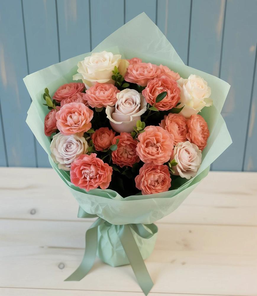 Букет цветов из: Розы в Сулаке