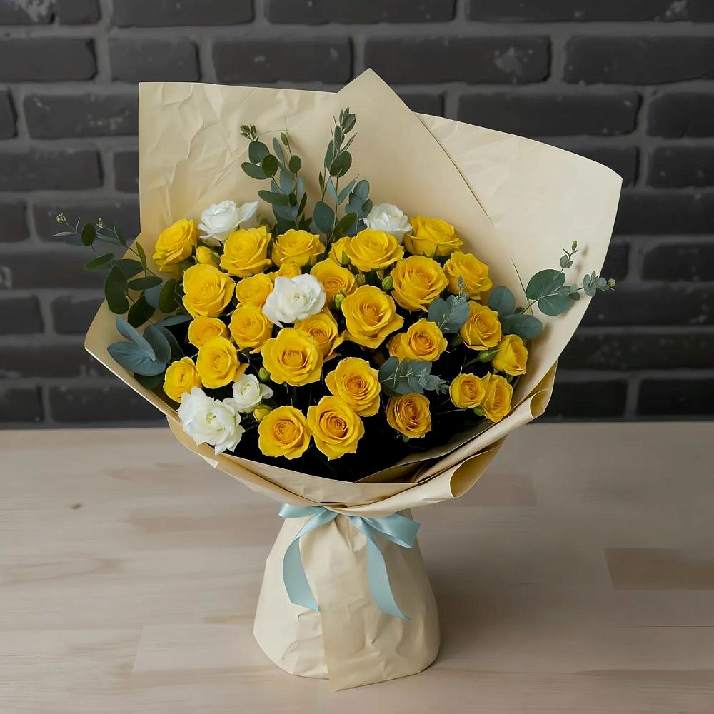 Букет цветов из: Розы в Сулаке