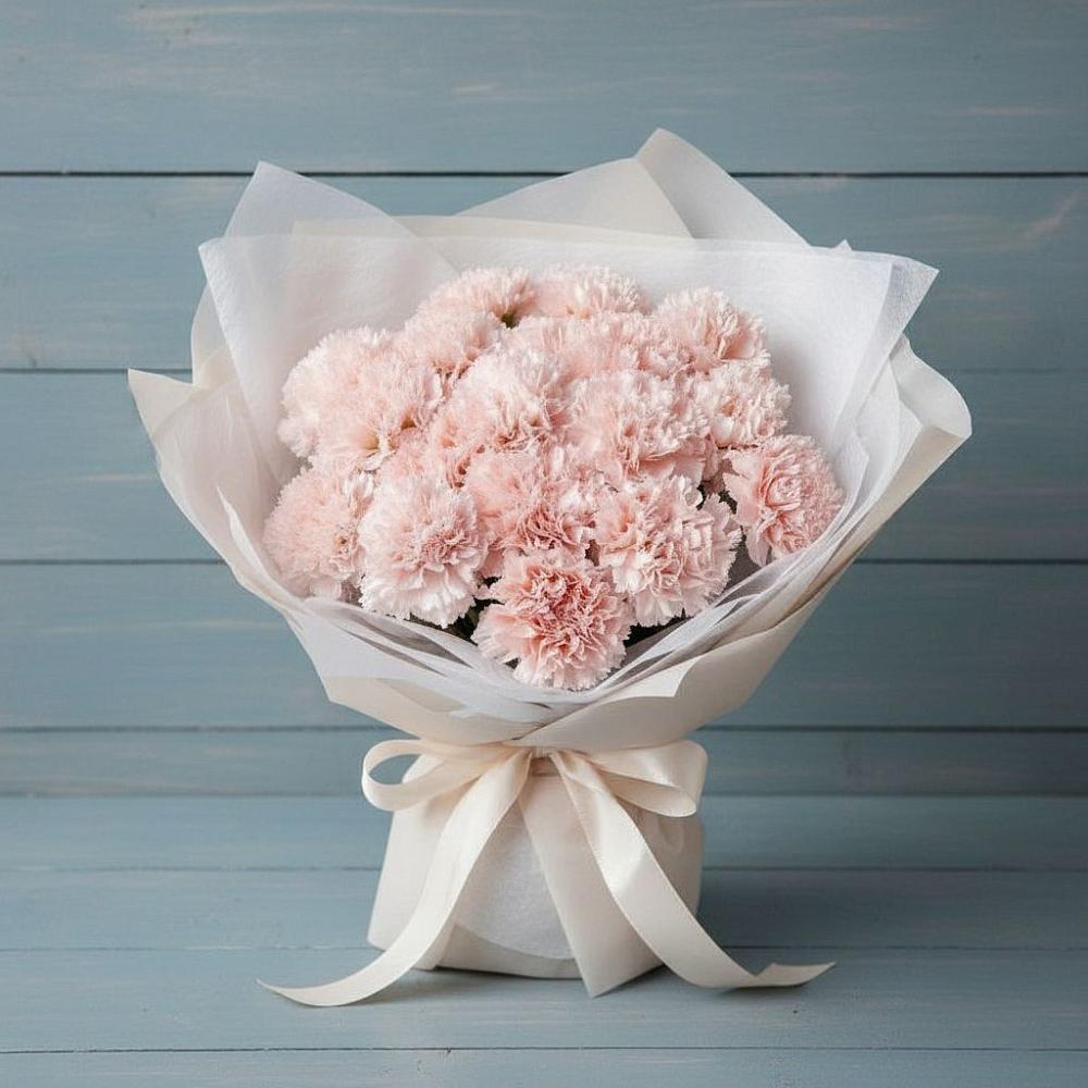 Букет цветов из: Гвоздики в Сулаке