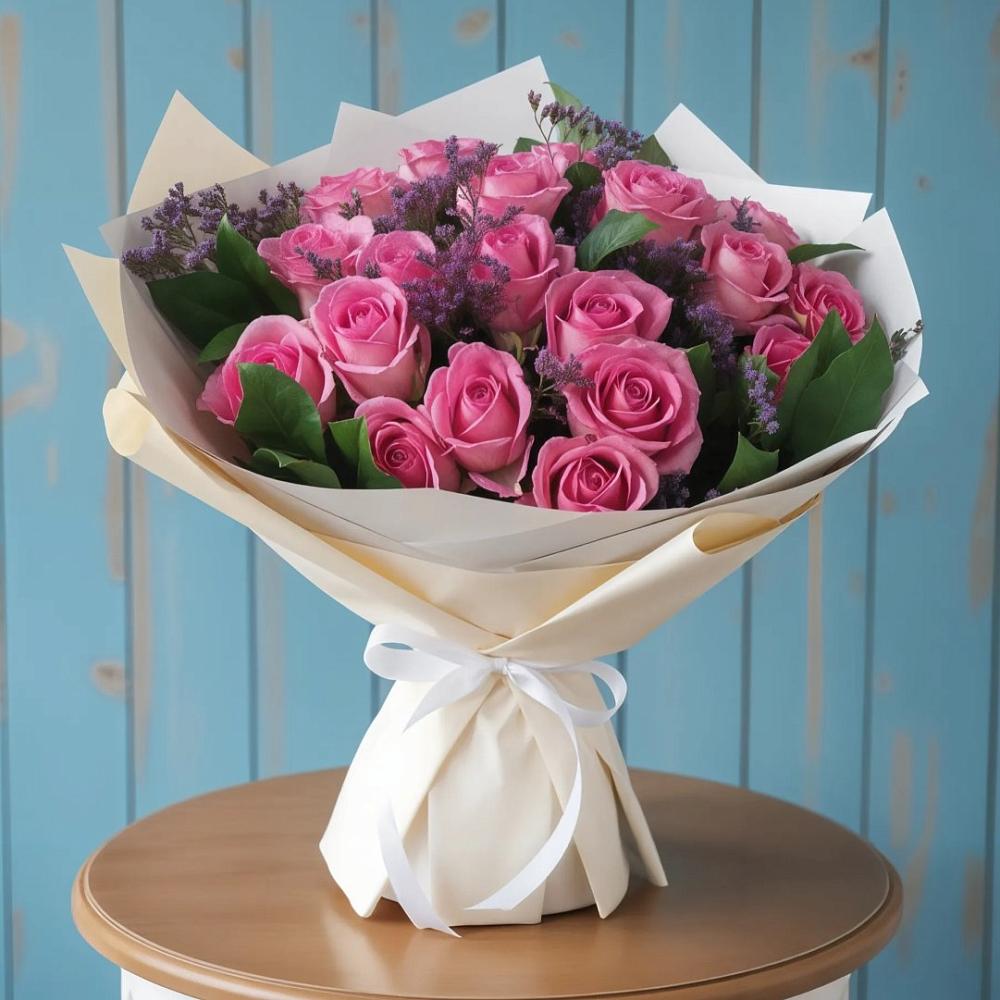 Букет цветов из: Розы в Сулаке